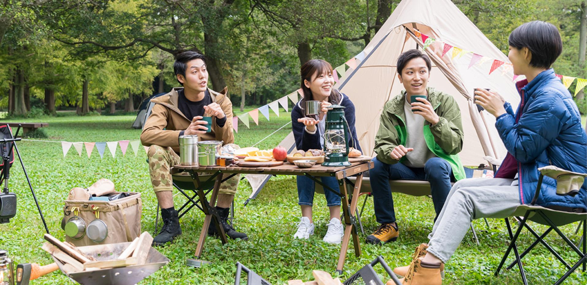 キャンプ場で使えるWiFiレンタル