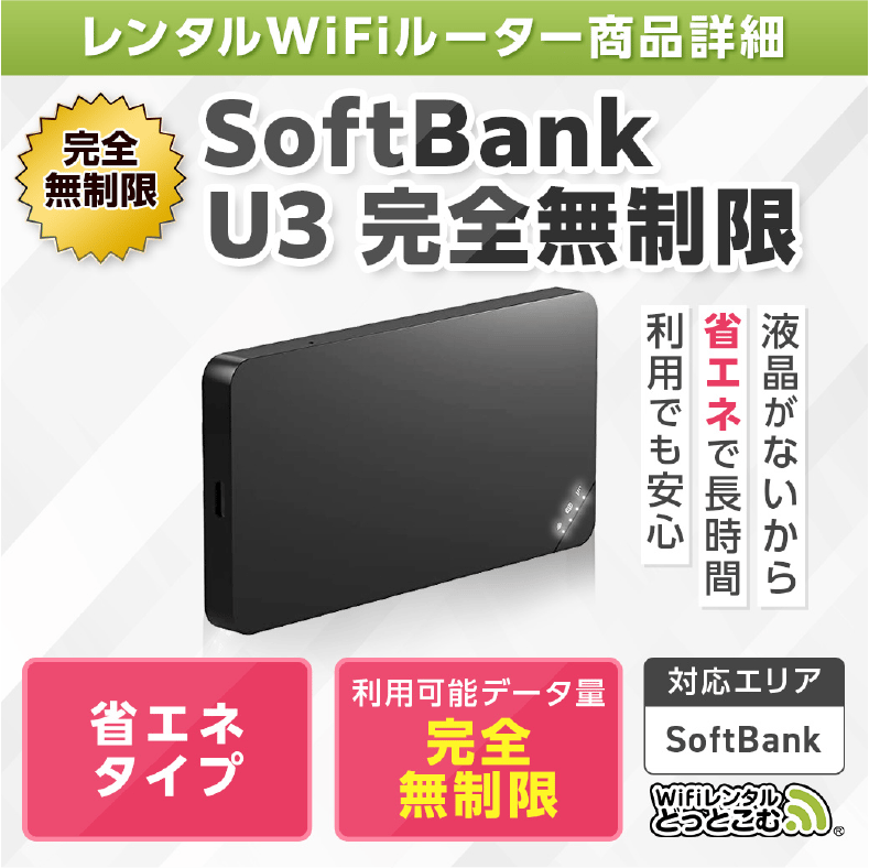 レンタルWiFiルーター商品詳細