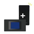 WiFi端末を2台イメージ