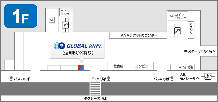 伊丹空港 マップ