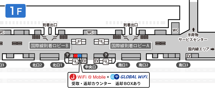 成田国際空港 第2ターミナル マップ