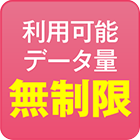 利用可能データ量無制限