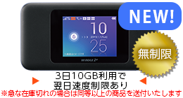WiMAX W06 無制限