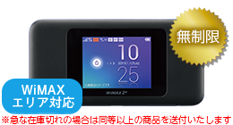 WiMAX W06 無制限